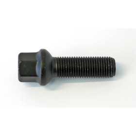 HR Boulon de roue conique R16 M14x1.50  Longueur 40mm  Noir