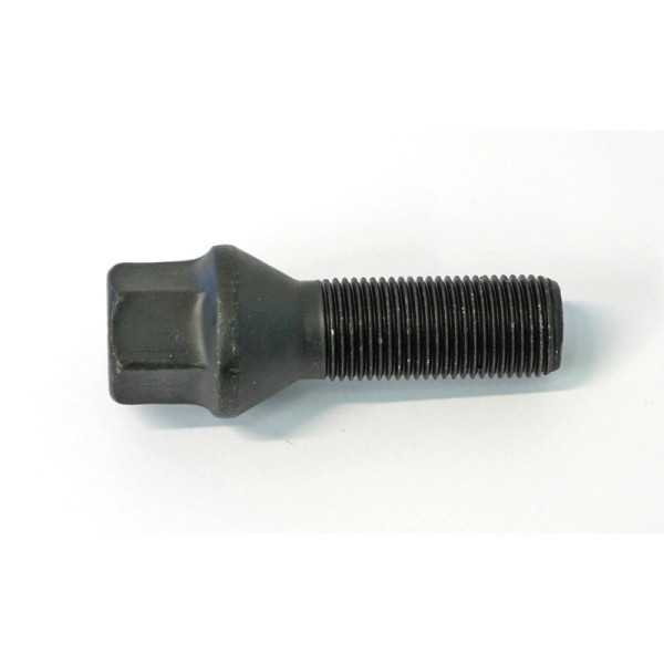HR Boulon de roue conique M14x1.25  Longueur 43mm  Noir