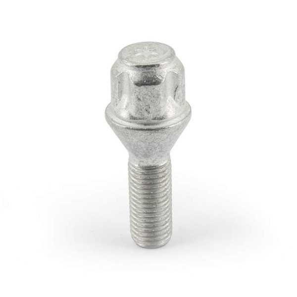 HR Jeu de blocages de roues M12x1.50x28mm conique 4 boulons de carr...