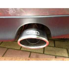 Embout déchappement Ulter Sport Ovale 95x65mm coudé Longueur 120mm ...