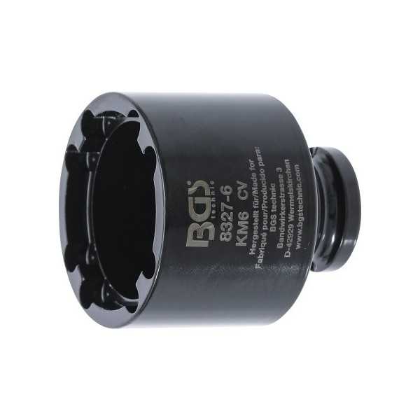 Douilles Ã  ergots avec dent intÃ©rieure KM6