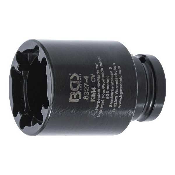 Douilles Ã  ergots avec dent intÃ©rieure KM4