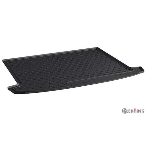 Tapis de coffre Rubbasol Caoutchouc pour Renault Clio IV Grandtour 2013 Plancher de chargement haut