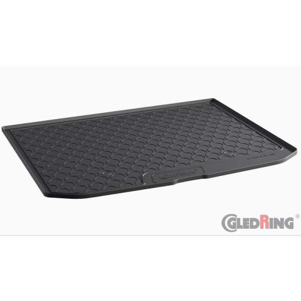 Tapis de coffre Rubbasol caoutchouc pour Audi A3 8V Sportback 2012 plancher de chargement haut variable