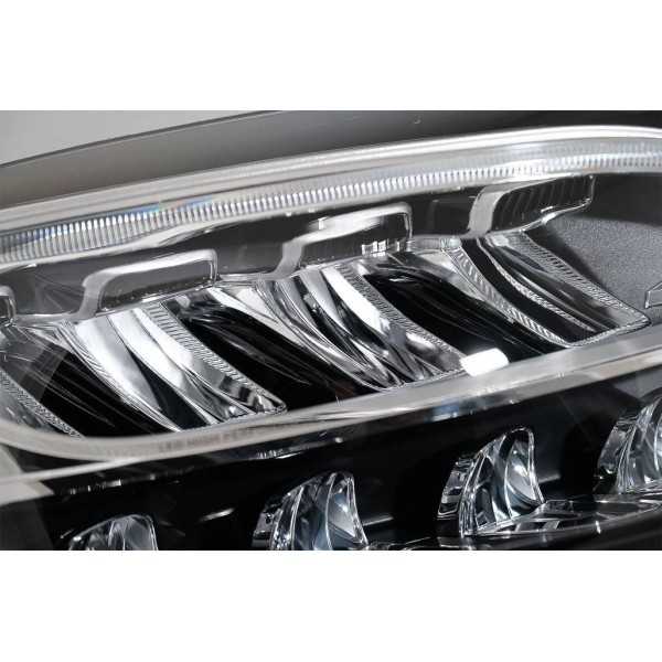 Phare Full LED pour Mercedes W205 S205 2014-2018 Conversion pour Ha...
