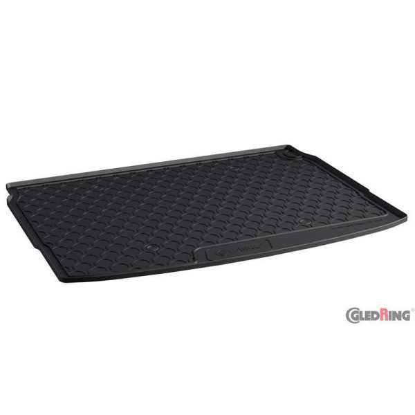 Tapis de coffre Rubbasol caoutchouc pour Nissan Qashqai 2014 plancher de chargement haut variable
