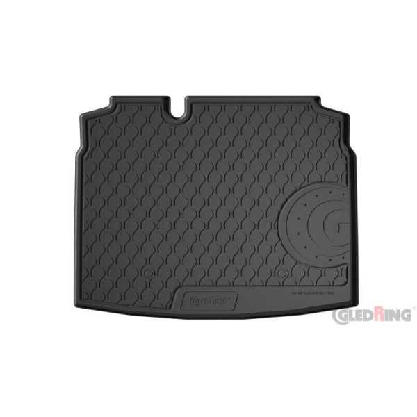 Tapis de coffre Rubbasol caoutchouc pour Volkswagen Golf V  VI HB 35 portes 20032012 avec petite roue de secours