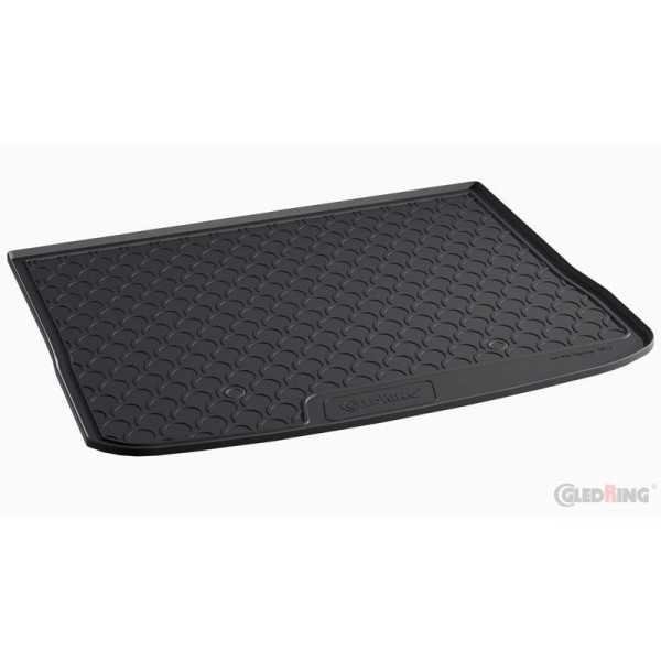 Tapis de coffre Rubbasol Caoutchouc pour Volkswagen Tiguan 20072016 Plancher de chargement haut