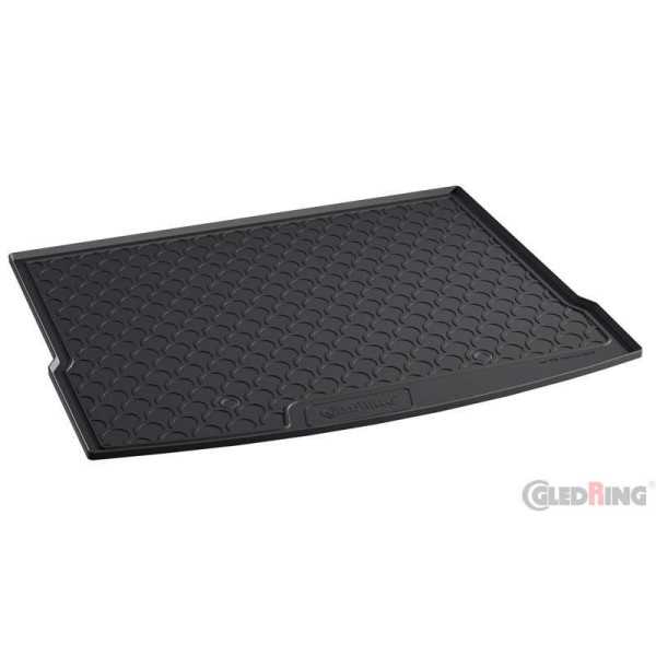 Tapis de coffre Rubbasol caoutchouc pour Volkswagen Tiguan II 2016 5 personnes plancher de chargement haut