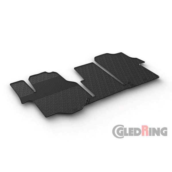 Tapis en caoutchouc pour Volkswagen Crafter 2017  MAN TGE 2017 profil G 3 pièces