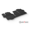 Tapis en caoutchouc pour Volkswagen Crafter 2017  MAN TGE 2017 profil G 3 pièces