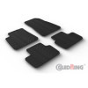 Set tapis de caoutchouc sur mesure pour Polestar 2 2019 T profil 4pièces + clips de montage