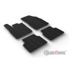 Tapis en caoutchouc pour Volkswagen ID.3 2020 profil en T 4 pièces  clips de fixation
