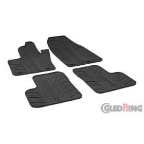 Tapis en caoutchouc pour Fiat 500X 2015  Jeep Renegade après 022015 profil en T 4 pièces  clips de fixation