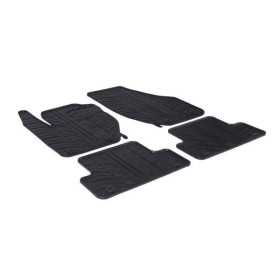 Tapis en caoutchouc pour Volvo V40 2012 profil en T 4 pièces  clips de montage