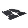 Tapis en caoutchouc pour Volvo V40 2012 profil en T 4 pièces  clips de montage