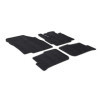 Tapis en caoutchouc pour Mitsubishi Space Star 2014 profil en T 4 pièces  clips de montage