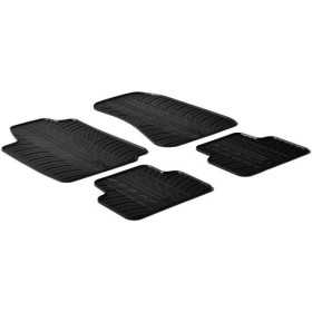 Tapis en caoutchouc pour Alfa Romeo 159 2005 profil en T 4 pièces  clips de fixation