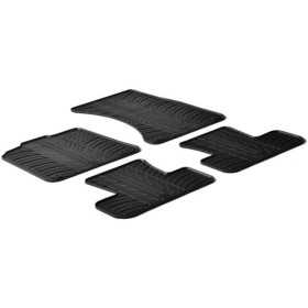 Tapis en caoutchouc adaptés pour Audi Q5 20082016 profil en T 4 pièces  clips de fixation