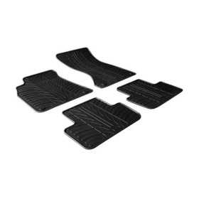 Tapis en caoutchouc pour Audi A4 20082015  A5 Sportback 20082016 profil en T 4 pièces  clips de fixation