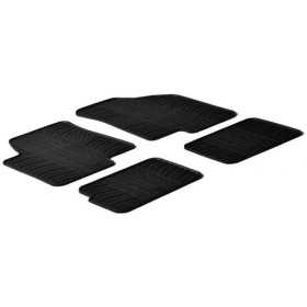 Tapis en caoutchouc pour Kia Soul 20092014 profil en T 4 pièces