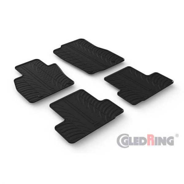 Set tapis de caoutchouc sur mesure pour Mazda CX60 Hybrid 2022 T profil 4pièces