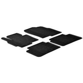 Tapis en caoutchouc pour Mazda CX5 essence 20122017 profil en T 4 pièces  clips de fixation
