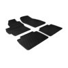 Tapis en caoutchouc pour Mazda 5 20052010 profil G 4 pièces