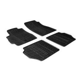 Tapis en caoutchouc pour Mazda 2 20072014 profil T 4 pièces