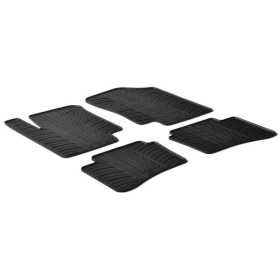 Tapis en caoutchouc adaptés pour Hyundai i20 20082014 profil en T 4 pièces