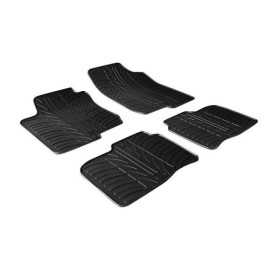 Tapis en caoutchouc pour Hyundai i30  Kia Ceed 20072011 profil en T 4 pièces