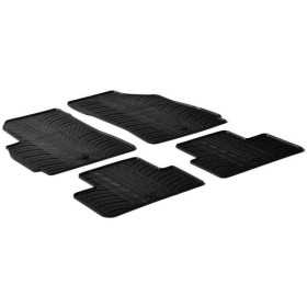Tapis en caoutchouc pour Chevrolet Orlando 2010 profil en T 4 pièces  clips de montage
