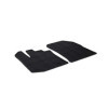 Tapis caoutchouc pour Dacia Dokker Furgon 2013 profil T 2 pièces  clips de fixation