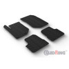 Tapis en caoutchouc pour Peugeot 208 II 2019  2008 II 2020  Opel Corsa F 2019  Mokka 2020 hors électrique profil en T 4 p