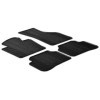 Tapis en caoutchouc pour Volkswagen Passat 20102014  Volkswagen Passat CC profil en T 4 pièces  clips de fixation