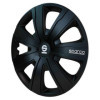 Jeu d'enjoliveurs Sparco Palermo 16 pouces noir | Sparco | Enjolive...