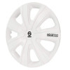 Jeu d'enjoliveurs Sparco Palermo 15 pouces blanc | Sparco | Enjoliv...