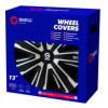 Jeu d'enjoliveurs Sparco Palermo 15 Pouces argentnoir | Sparco | En...