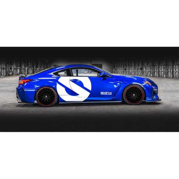 Jeu denjoliveurs Sparco 4 pièces Bergamo 15 pouces noirrouge | Spar...