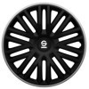 Jeu denjoliveurs Sparco 4 pièces Bergamo 15 pouces noirgris