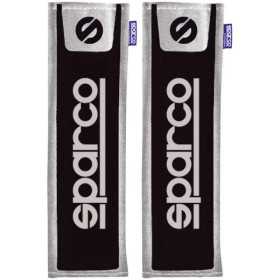 Ensemble de housses de ceinture de sécurité Sparco  NoirGris