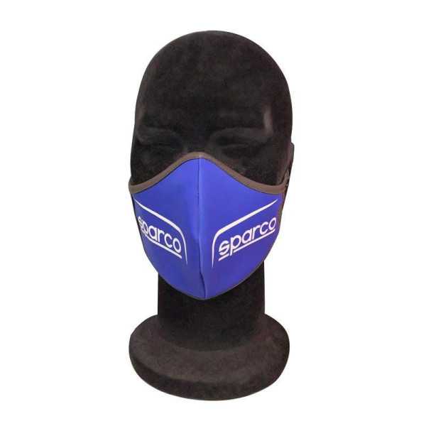 Masque facial protecteur et lavable Sparco bouchon buccal Bleu par ...