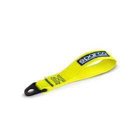 Ceinture à illet de remorquage Sparco Performance  Jaune Fluo  max 2000kg  Trou de 16mm