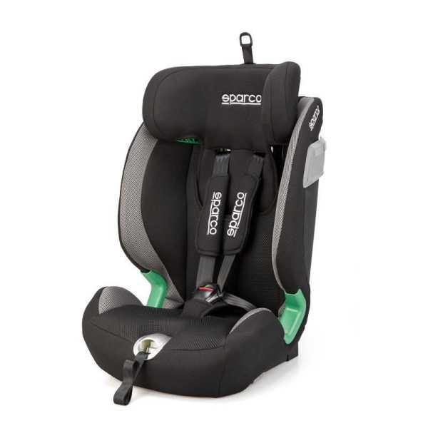 Sparco Siège enfant SK5000I Isofix NoirGris iSize 76150cm ECER12903