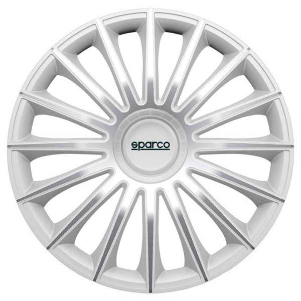Ensemble denjoliveurs Sparco 4 pièces Treviso 15 pouces Argent