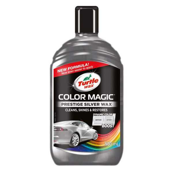 Cire Turtle FG8310 Color Magic Prestige Argent 500ml