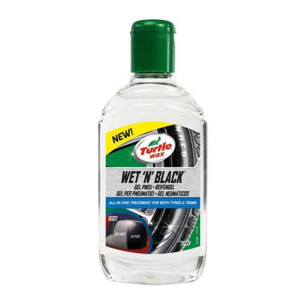 Turtle Wax Wet N Black Gel pour pneus et garnitures 300ml