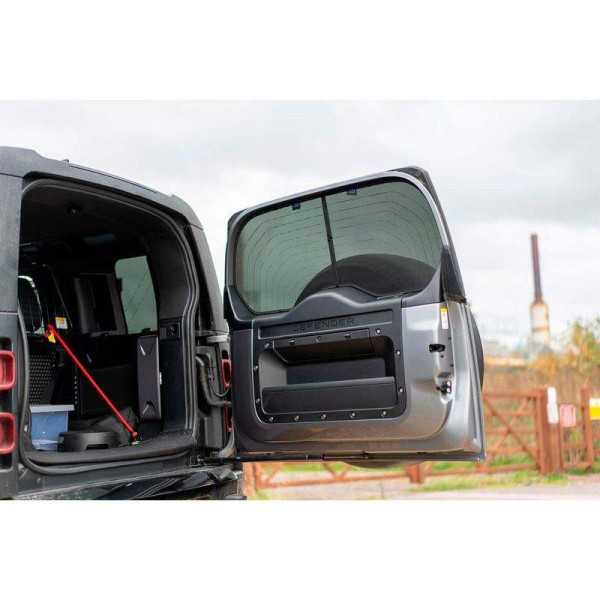 Set de Car Shades sur mesure pour Land Rover Defender D110 5portes ...