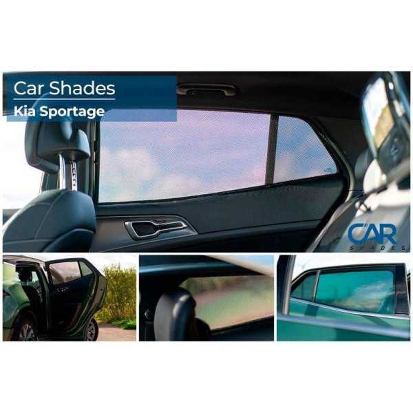 Set de Car Shades portes arrières sur mesure pour Kia Sportage NQ5 ...