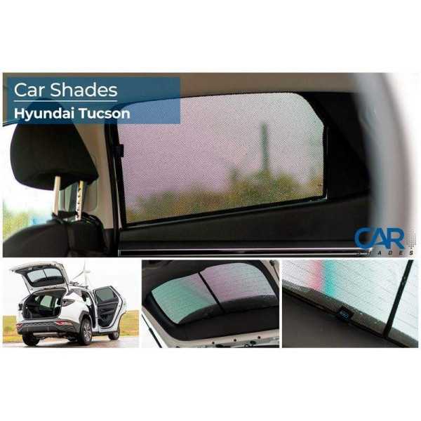 Set de Car Shades sur mesure pour Hyundai Tucson NX4E 2020 6pièces ...